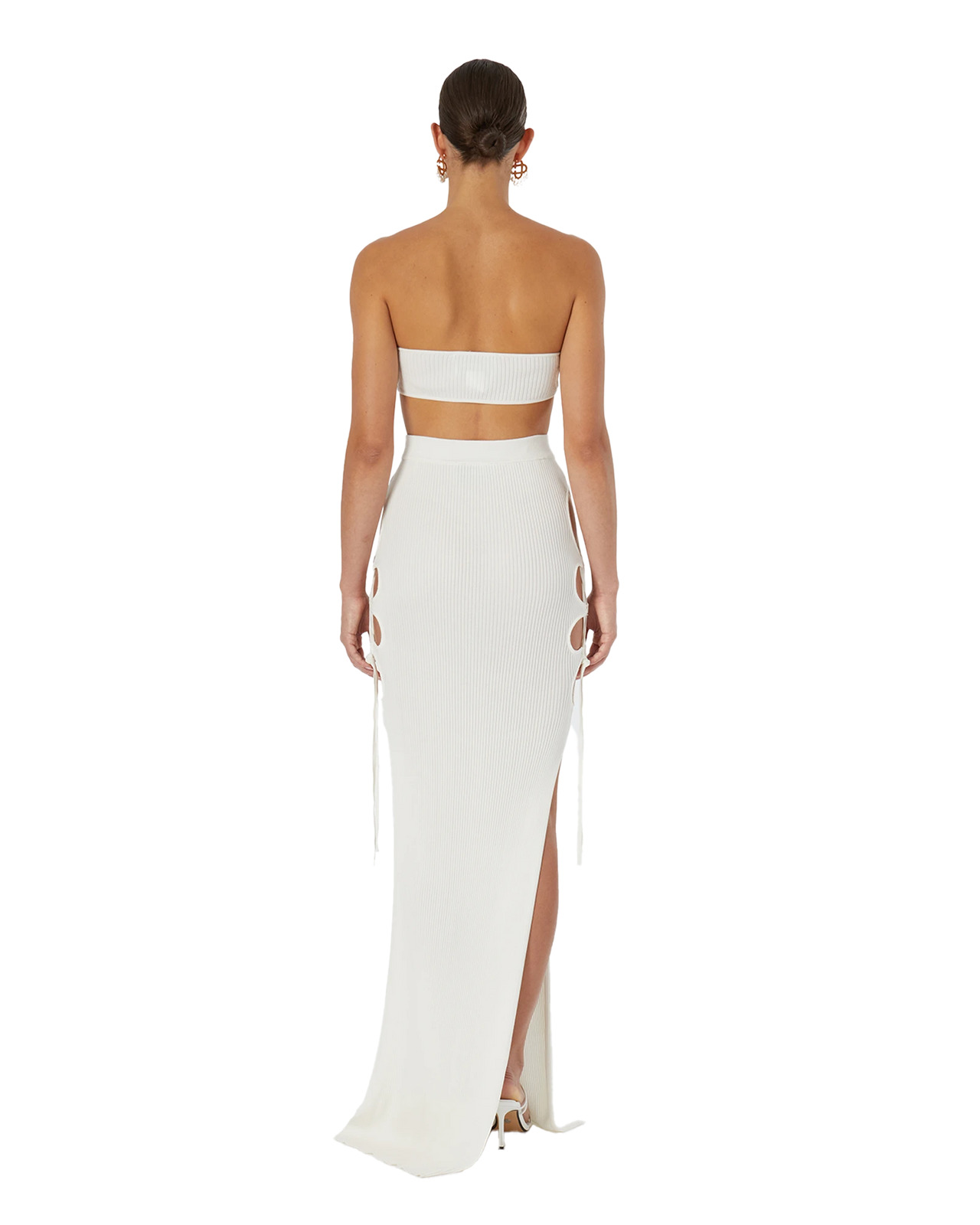 Cut Out Ribbed Bralette | Casablanca Paris - 2