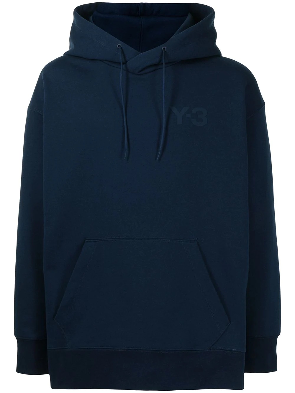 logo-print pullover hoodie - 1