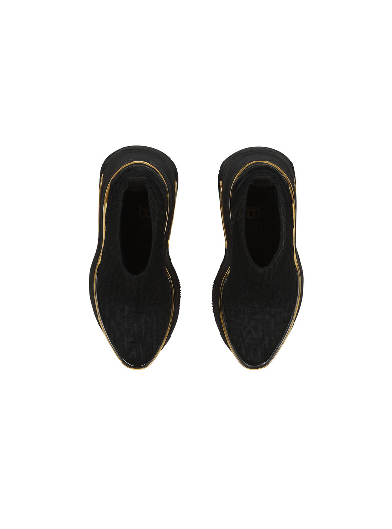 Suede B-Bold wedge sneakers 3