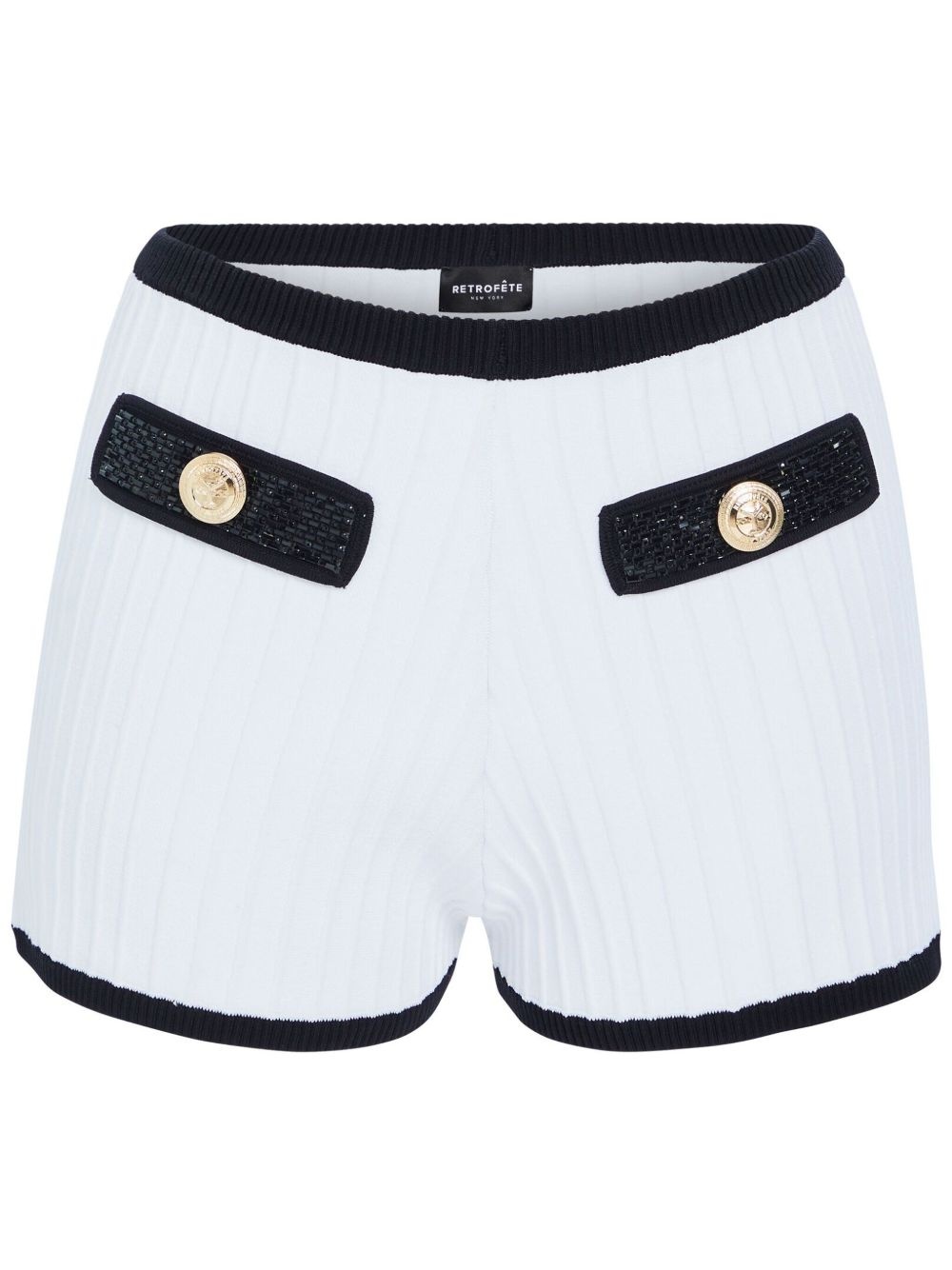 Tora knitted mini shorts - 1