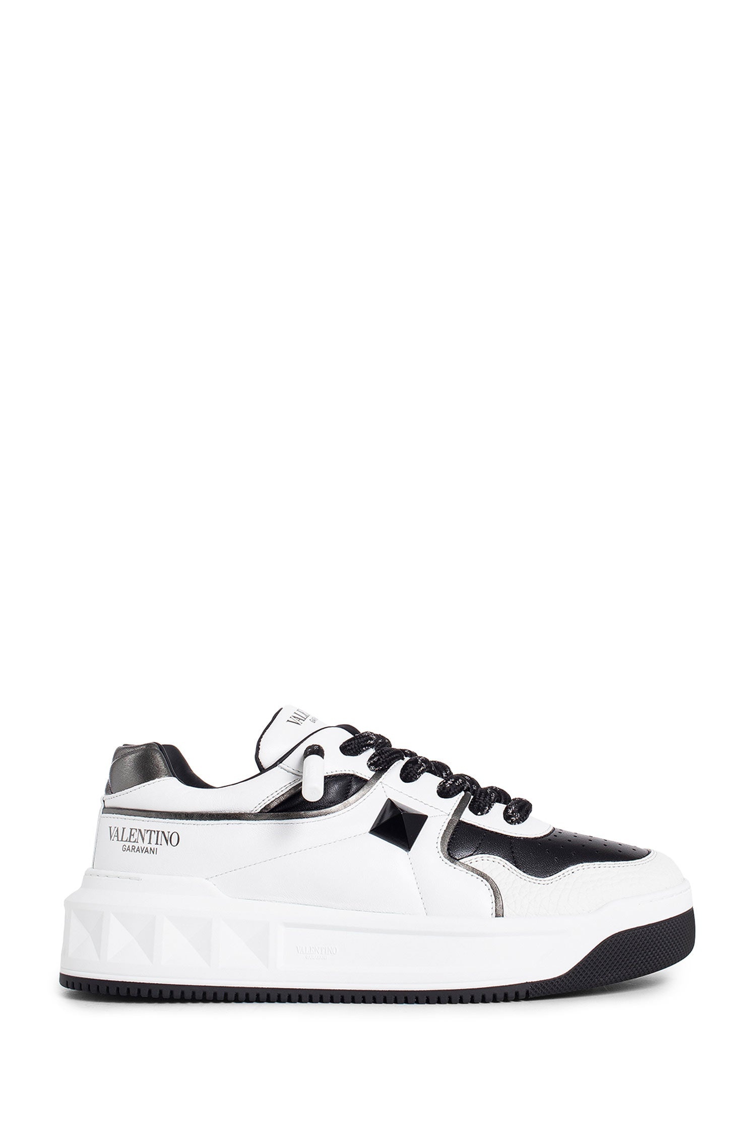 VALENTINO MAN BLACK&WHITE SNEAKERS - 1