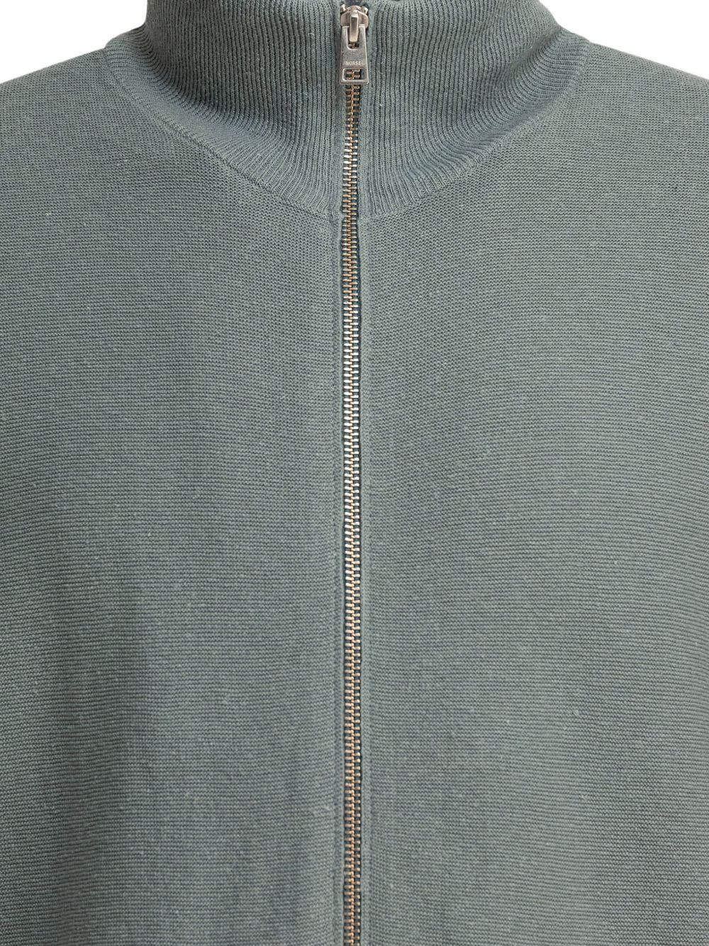 zip-fastening cardigan - 3