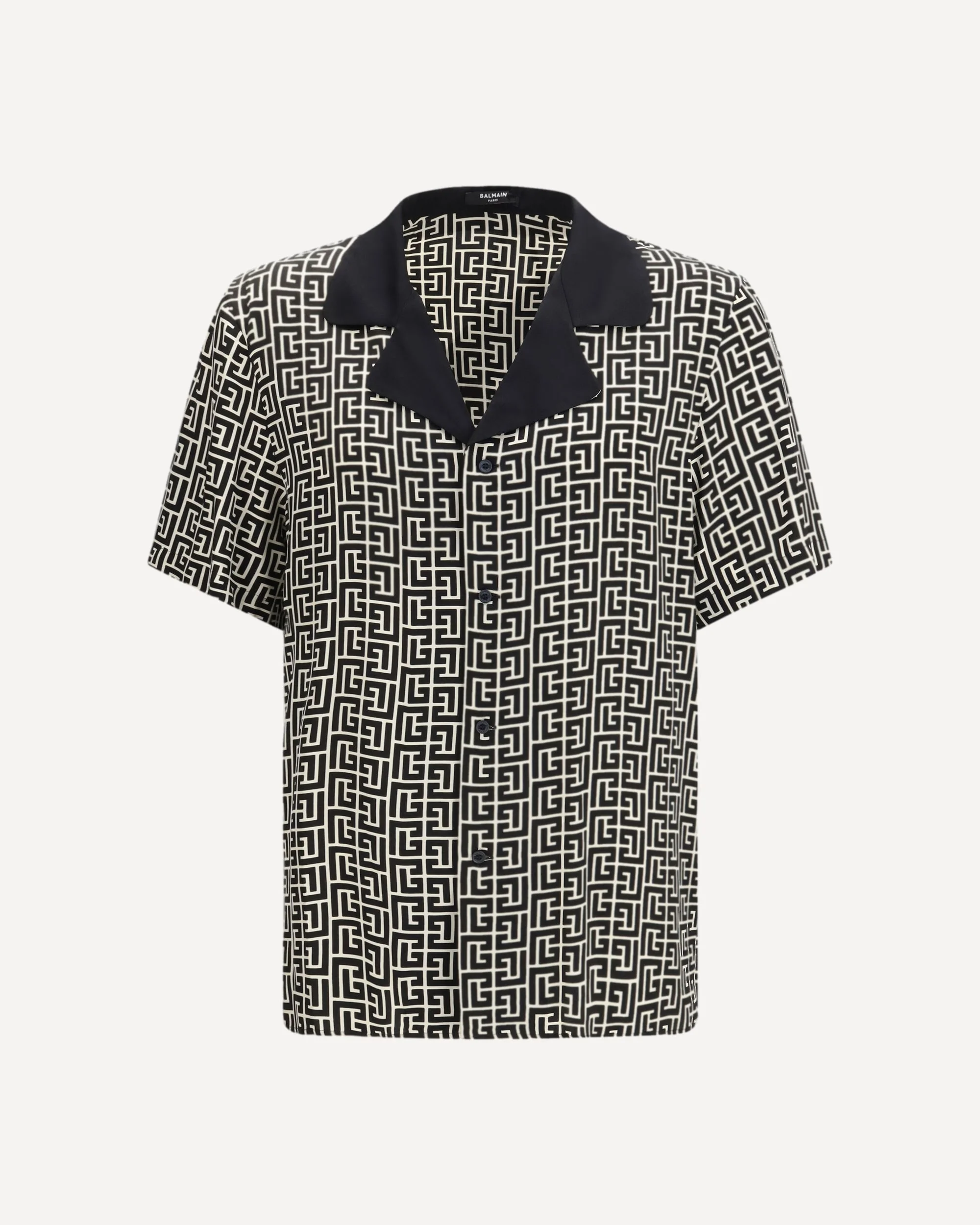 Monogram-print pajama Shirt - 1