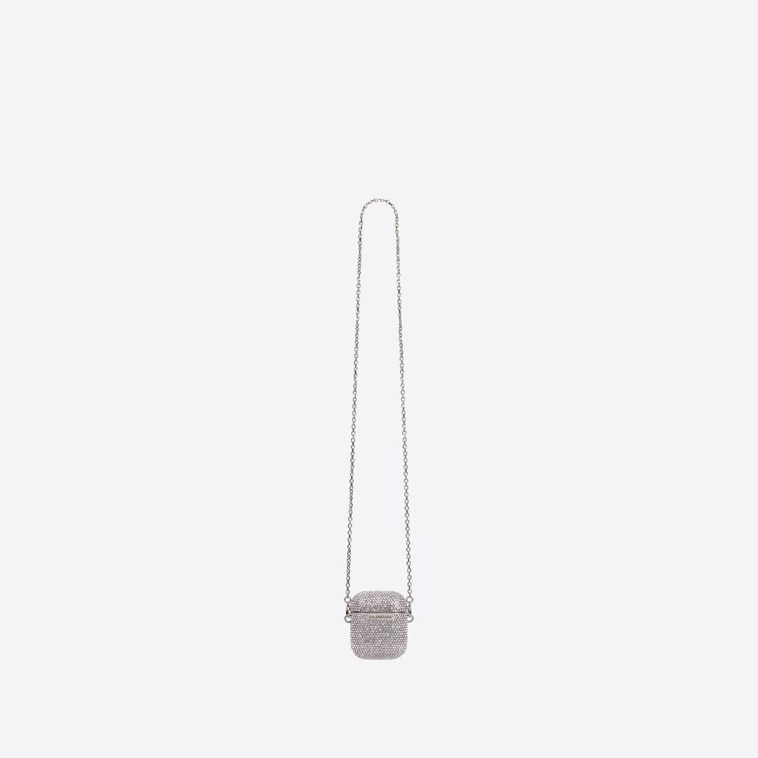 Women's Glam Earpods Holder  in Silver - 1