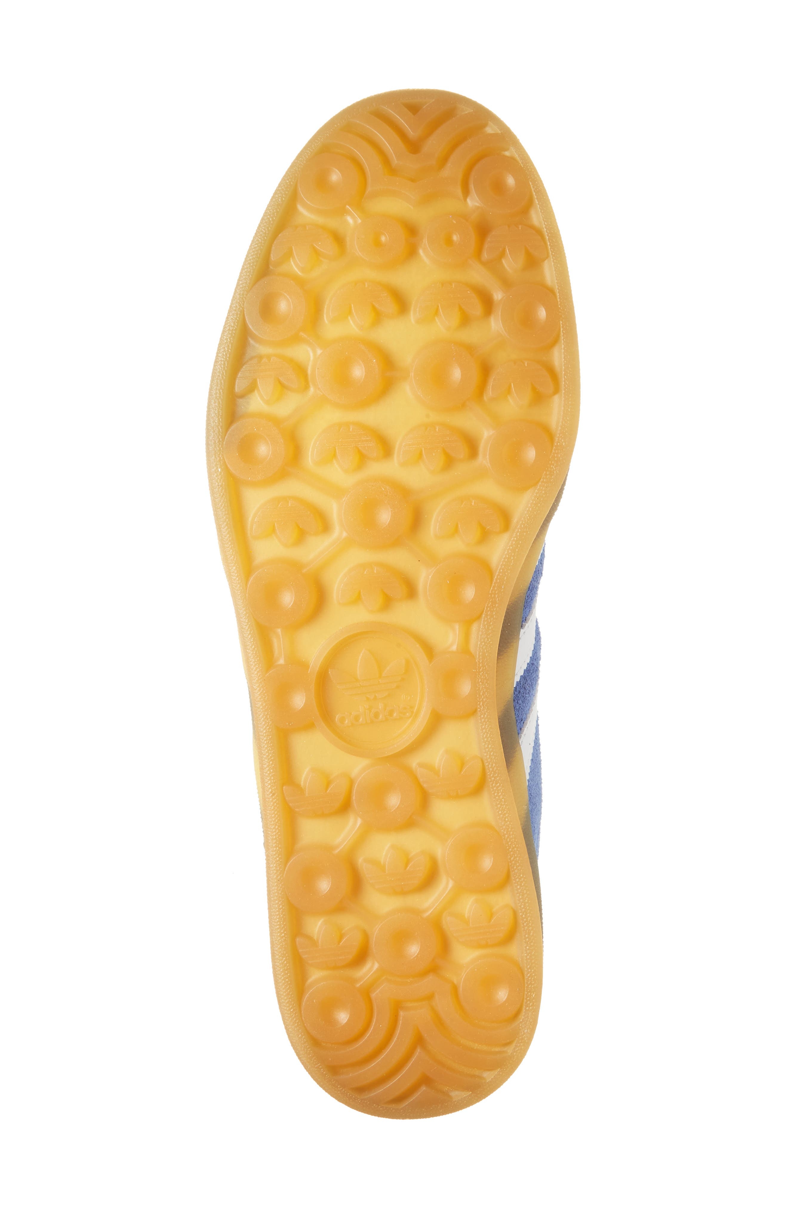 adidas Gazelle Indoor Sneaker in Blue/White/Gold at Nordstrom - 6