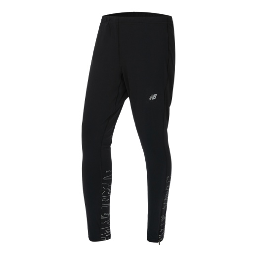 New Balance Logo Printed Accelerate Leggings 'Black' MP11230-CMO - 1