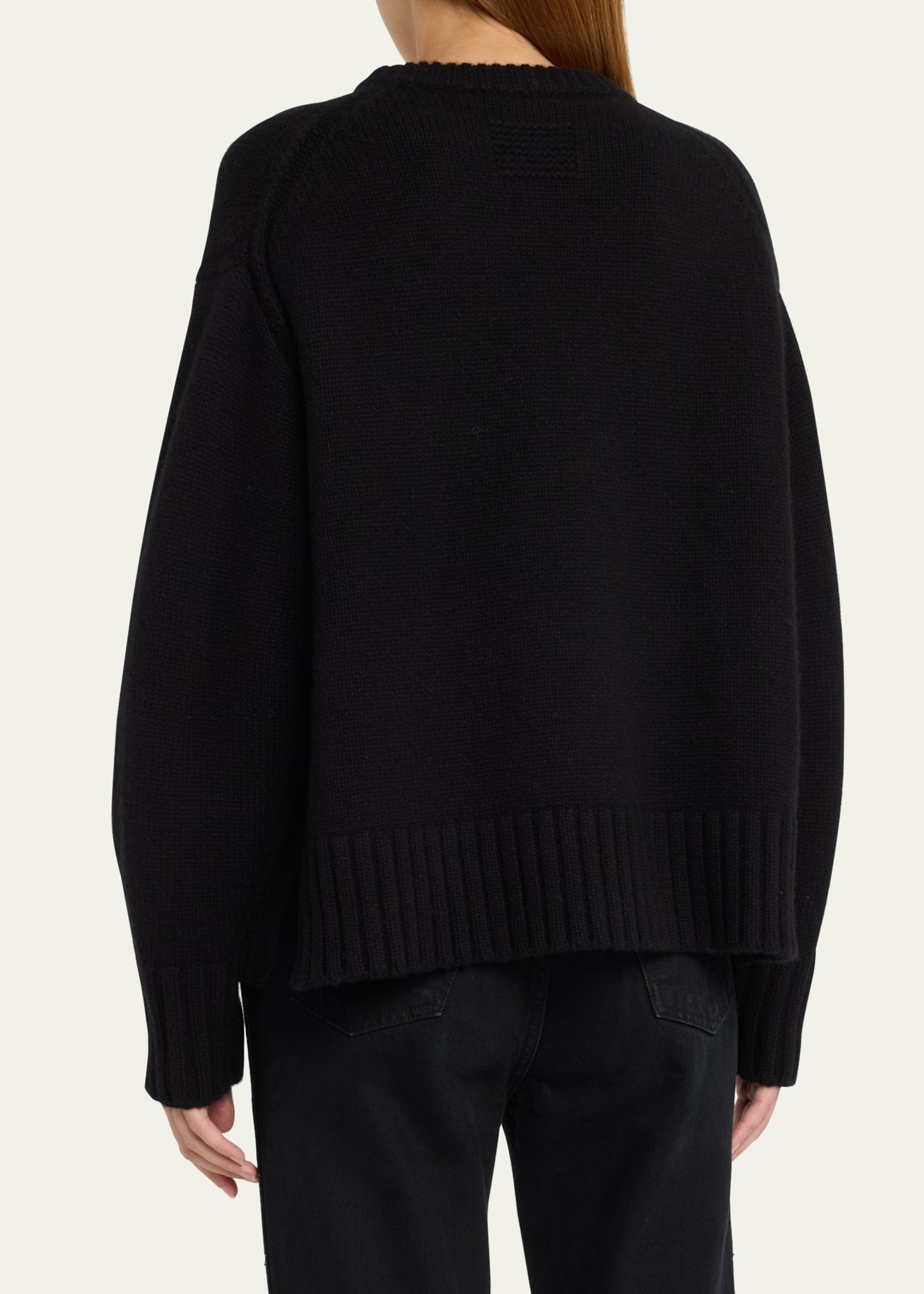Cozy Cashmere Crewneck Sweater - 3