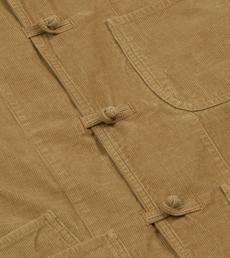 Sand Cotton Corduroy Artist Chore Jacket 6