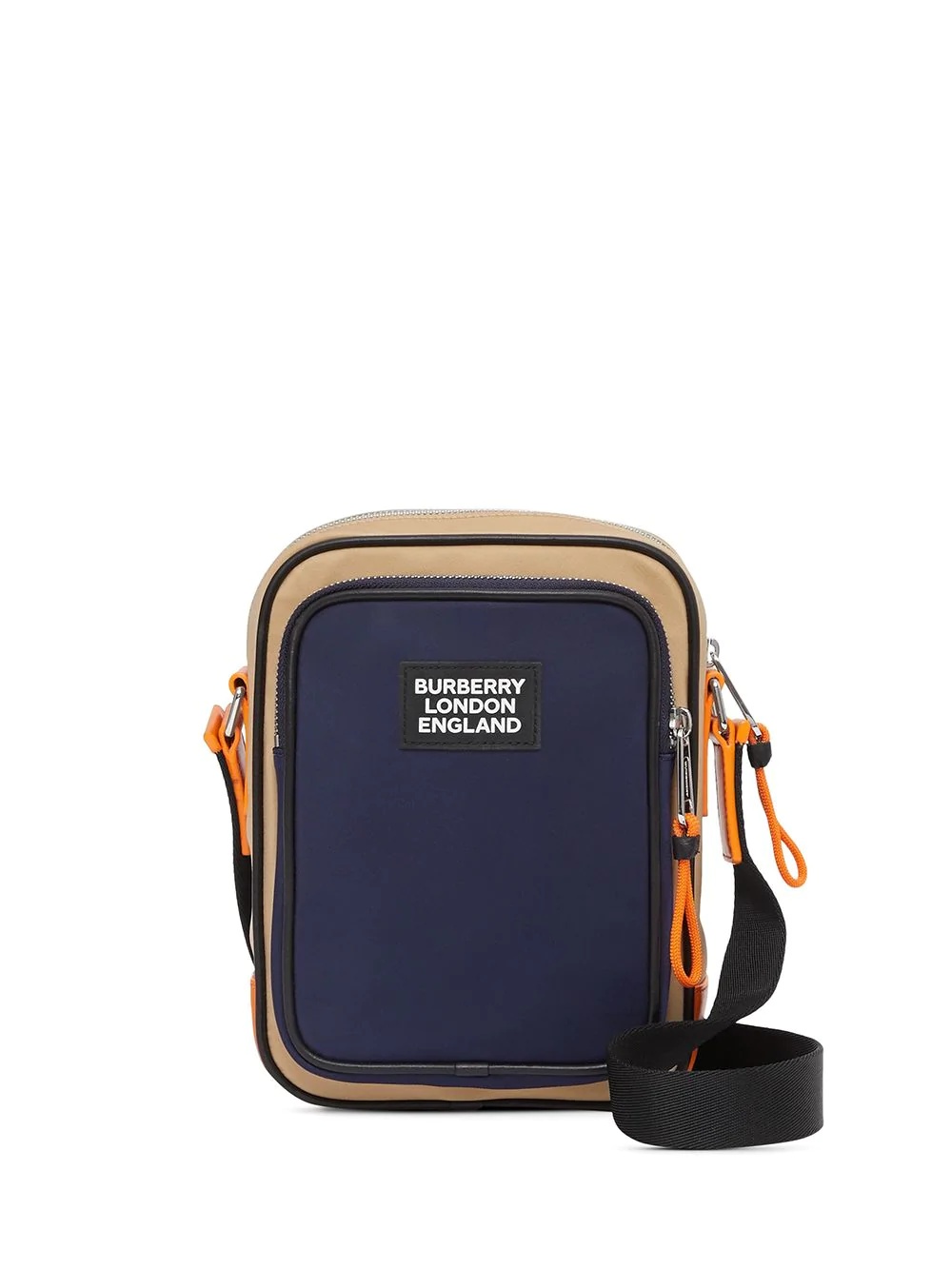 logo two-tone ECONYL® messenger bag - 1