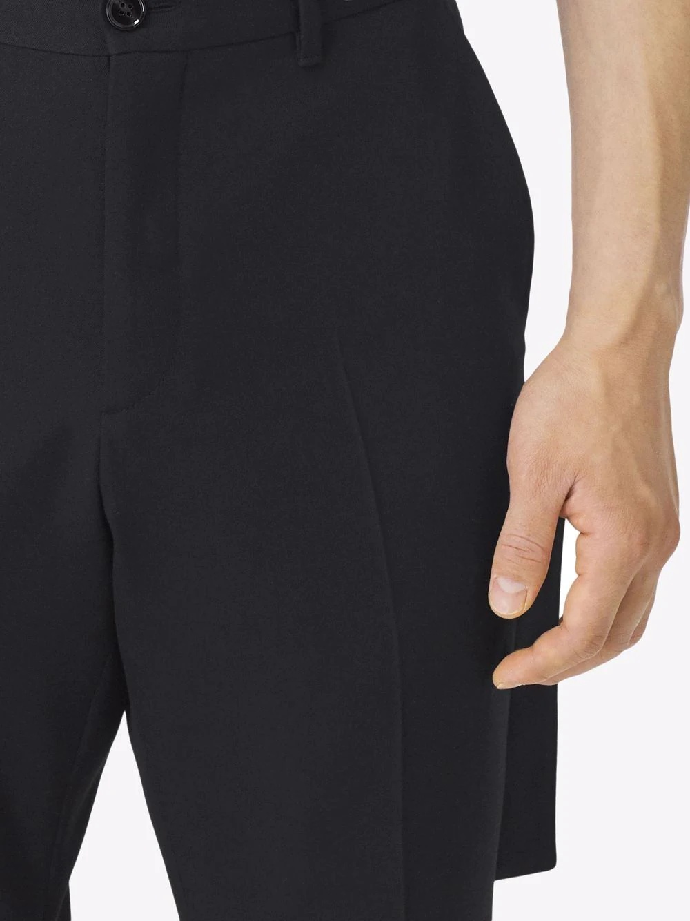 panelled-detail tailored trousers - 5