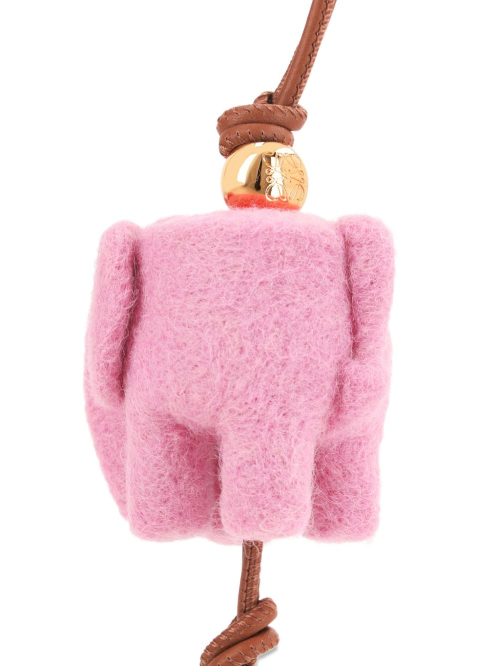 elephant-shaped felt charm - 2