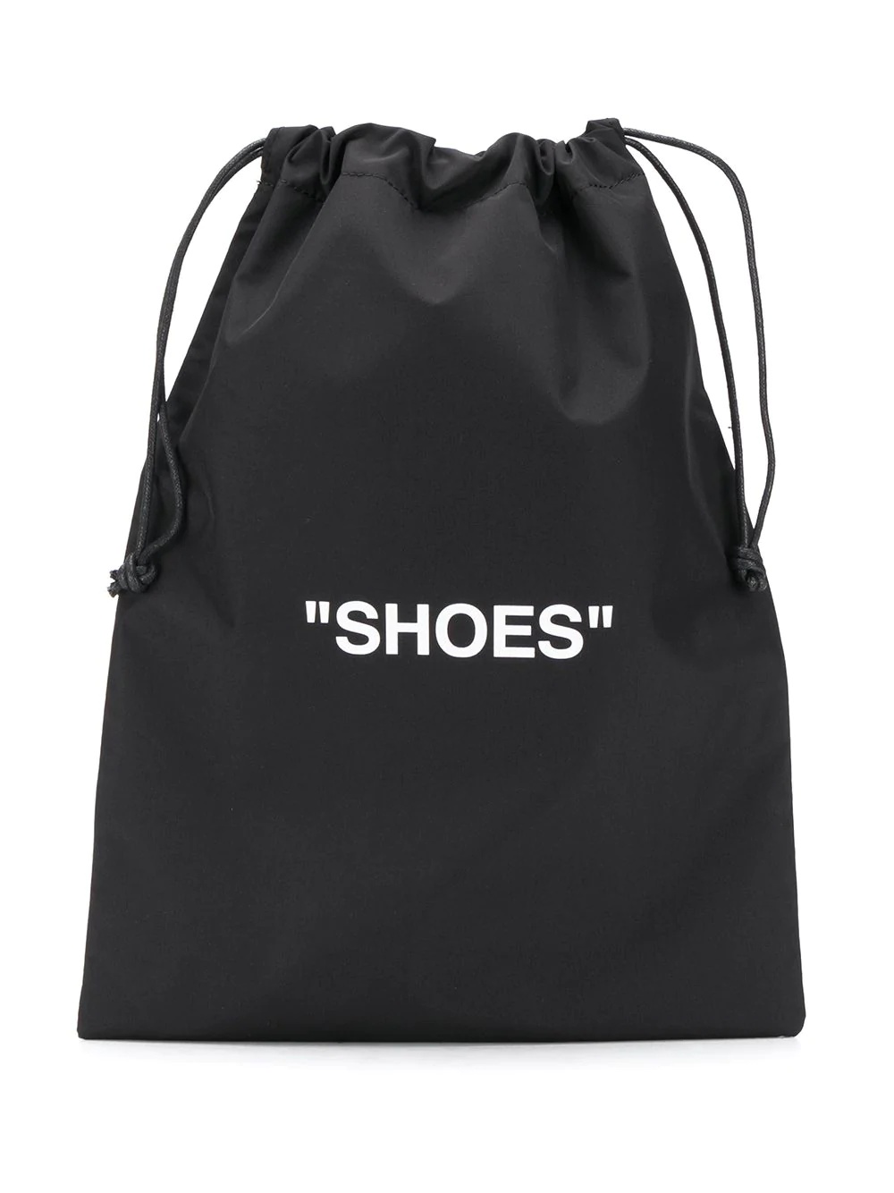 quote print drawstring bag - 1