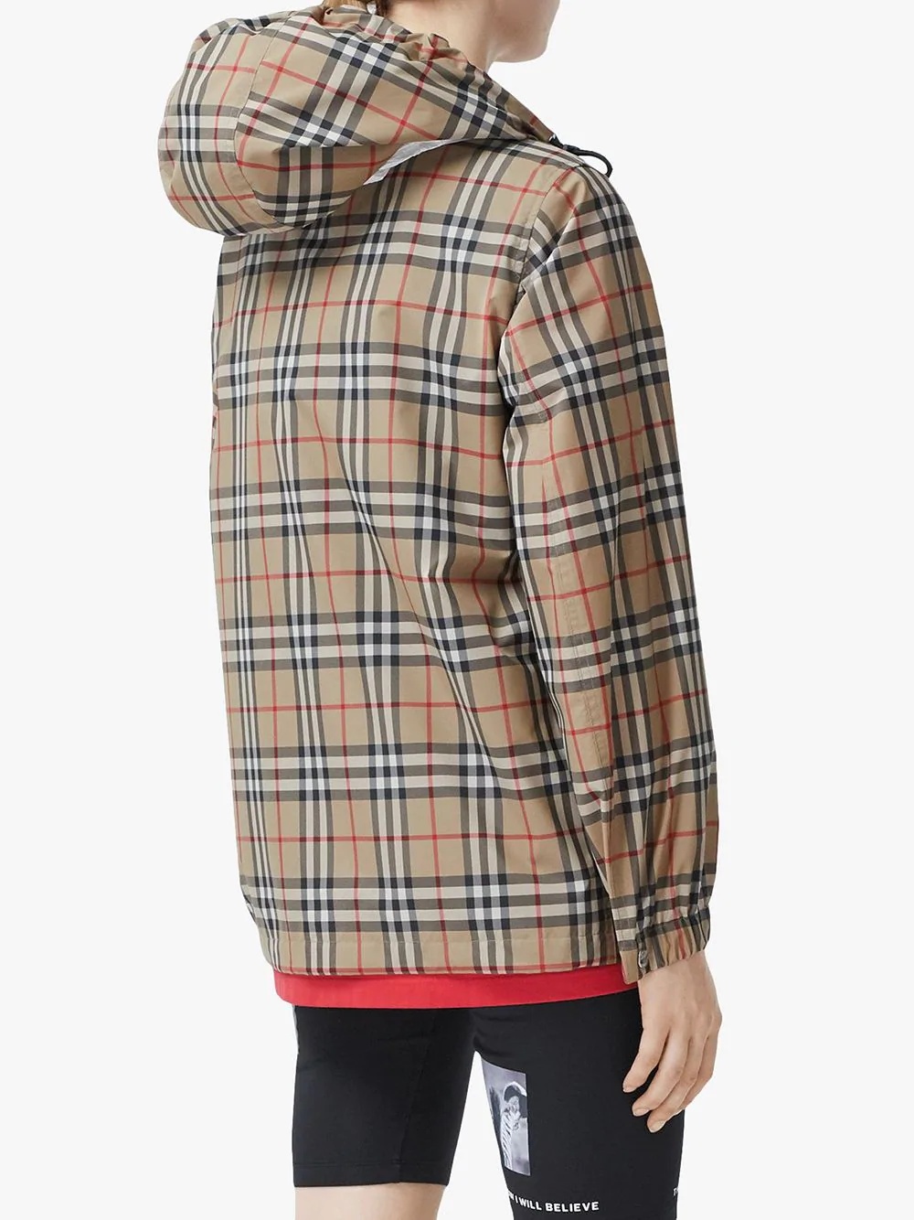 Vintage Check hooded jacket - 4