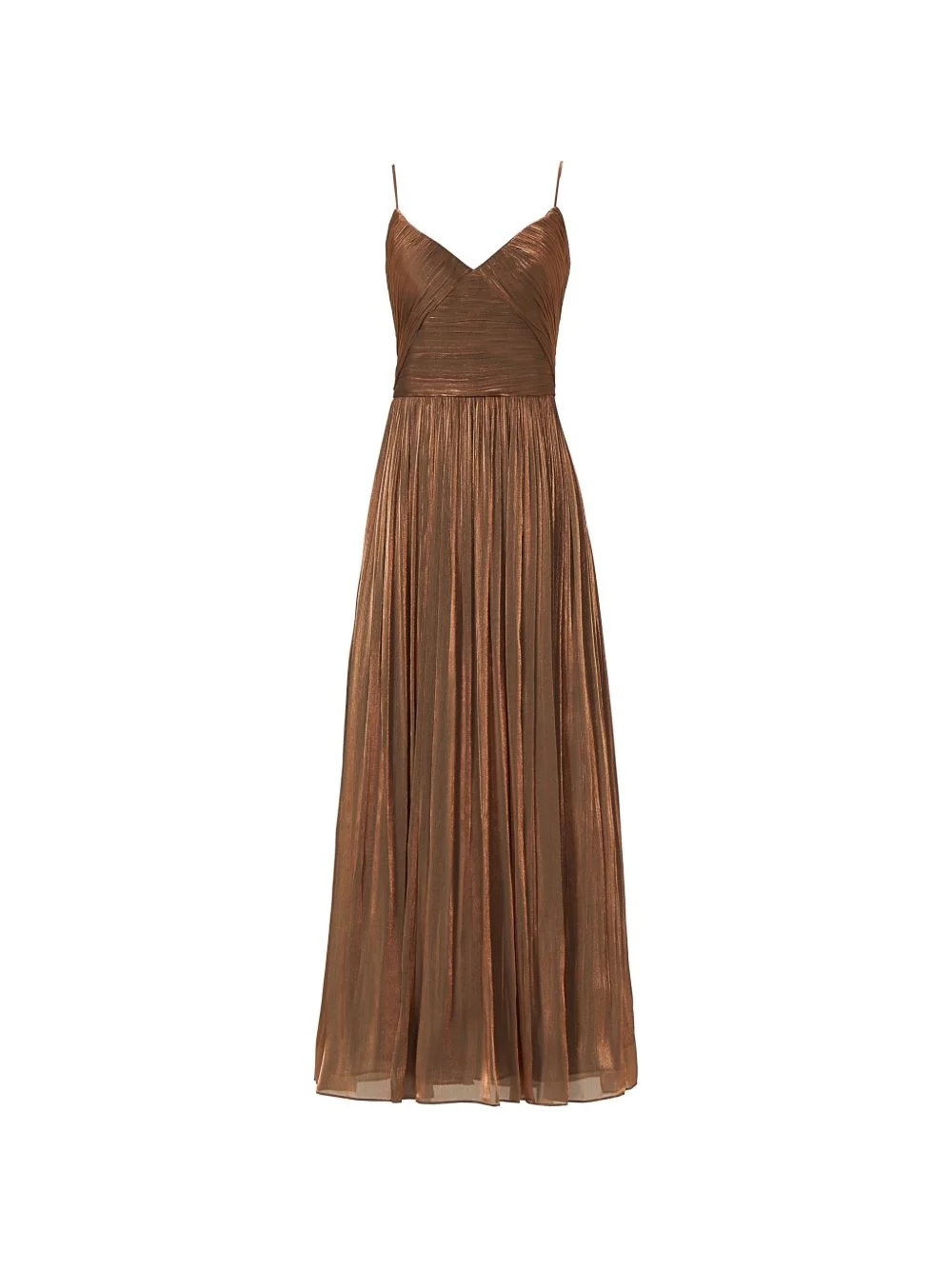Fayla spaghetti-strap draped maxi dress - 1