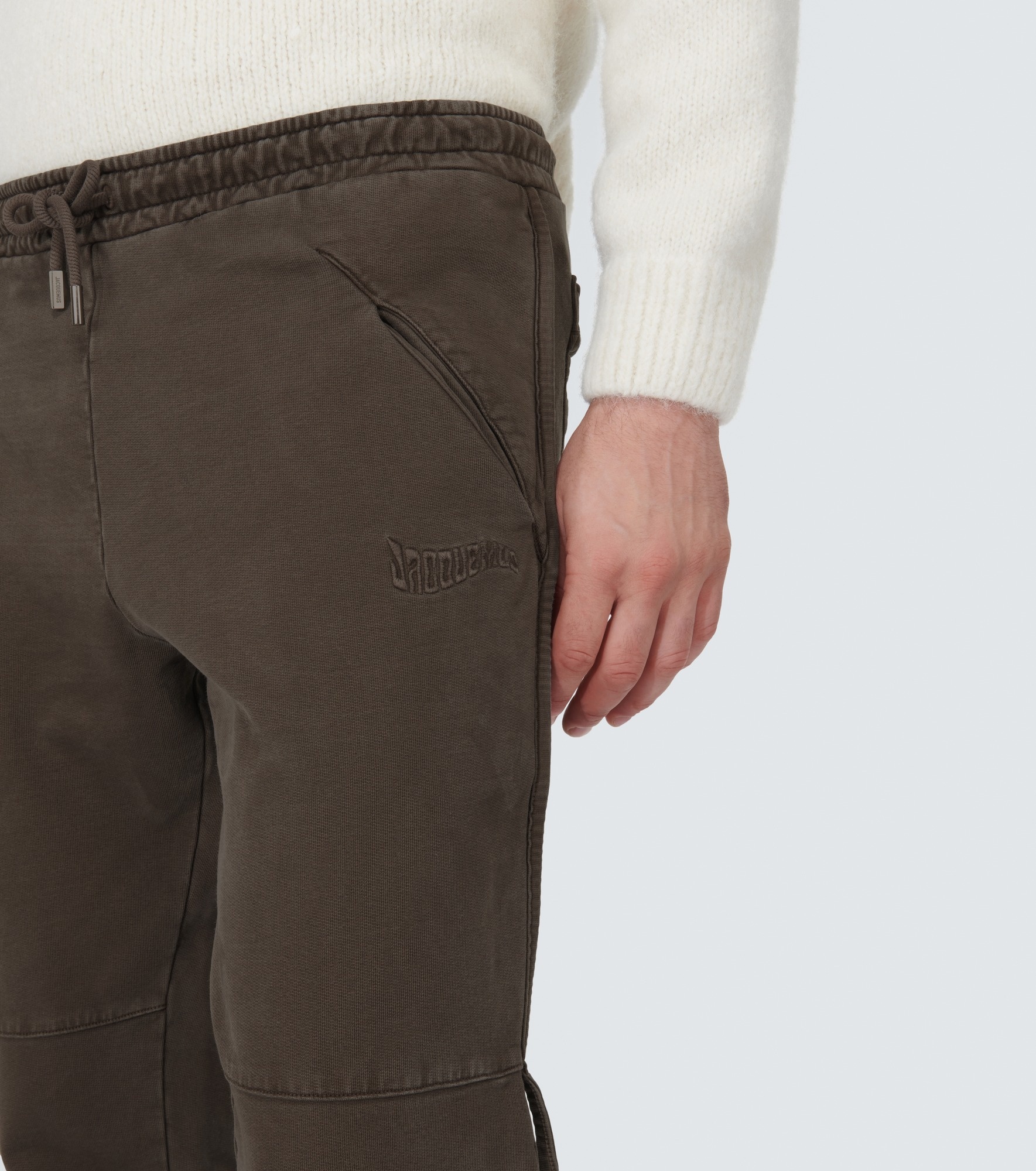 Le Jogging Camargue cotton fleece sweatpants - 5