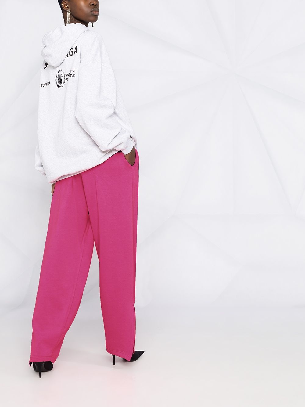 cotton track pants - 4