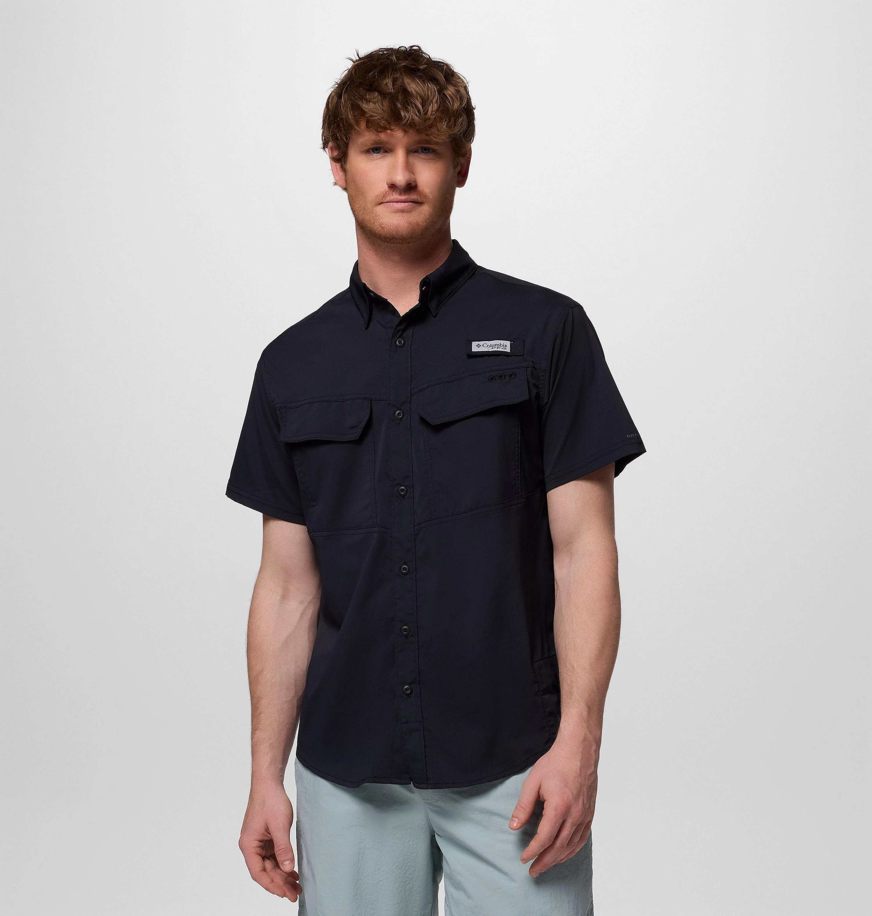 Men's PFG Skiff Guide II Short Sleeve Shirt - 1