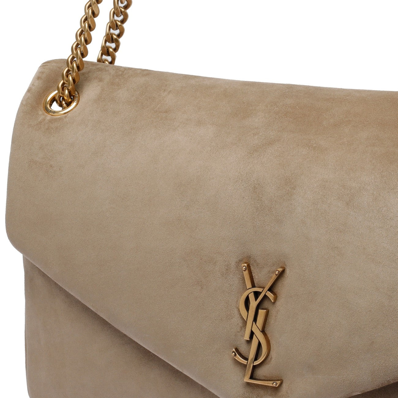 Saint Laurent Women Large Suede Calypso Bag - 4