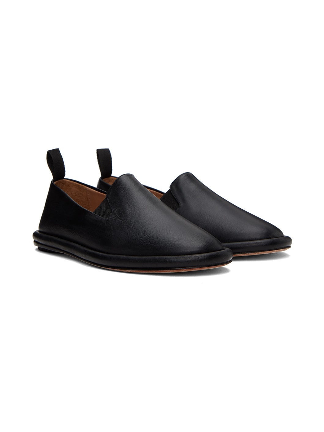 【関税込み】Lauren Manoogian ブラック ウェルト スリッポン LAUREN MANOOGIAN Black Welt Loafers | REVERSIBLE