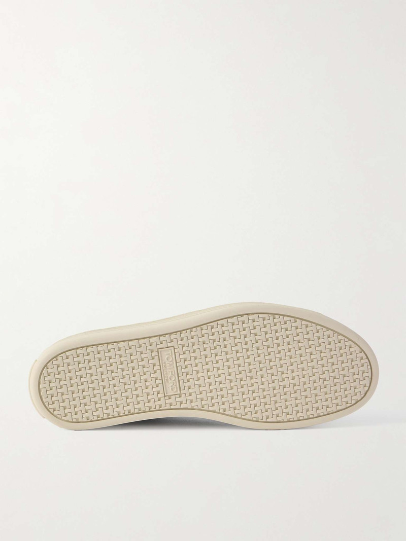TOM FORD Warwick Perforated Suede Sneakers outlook