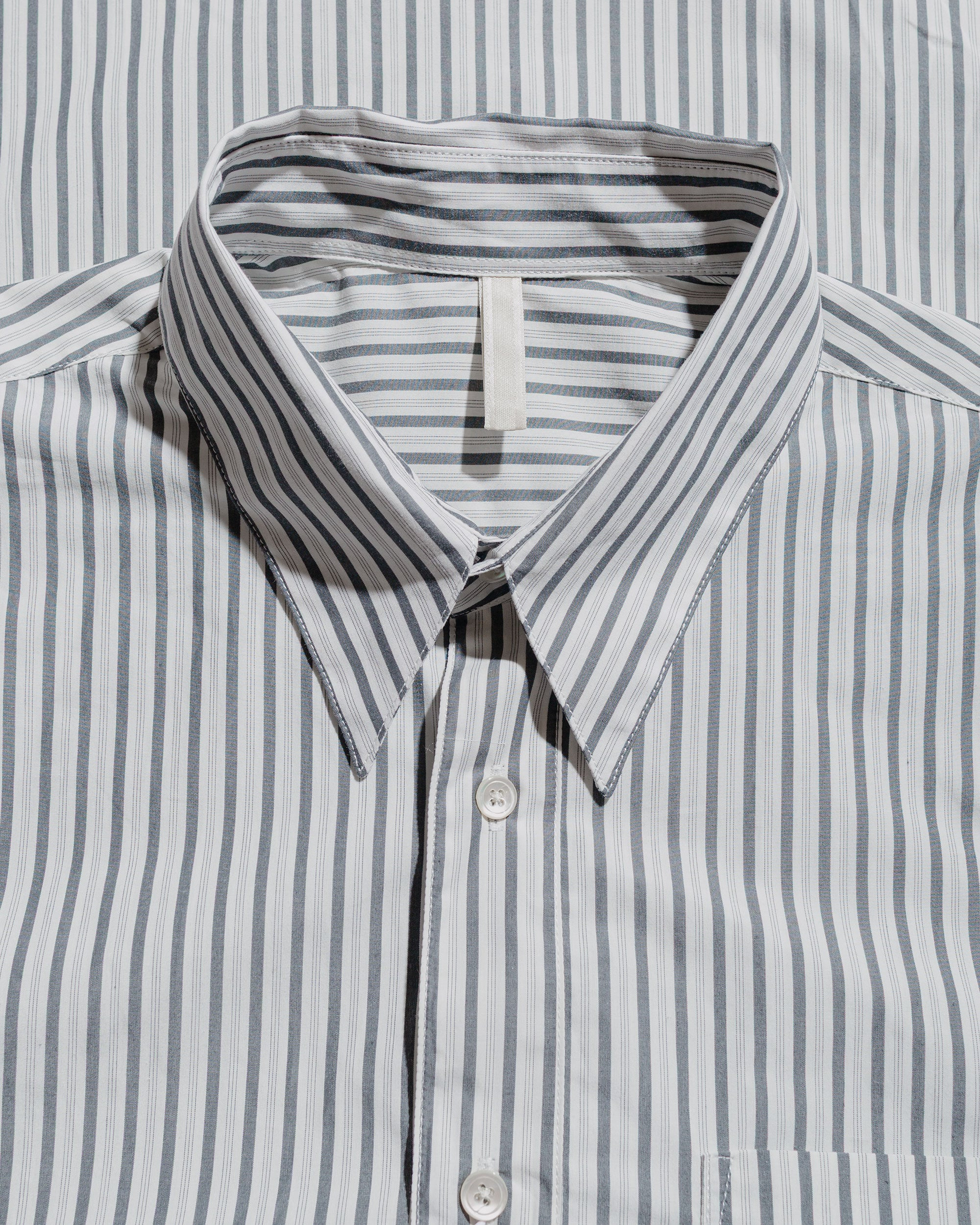 Stable Shirt Stripe Anthracite - 5