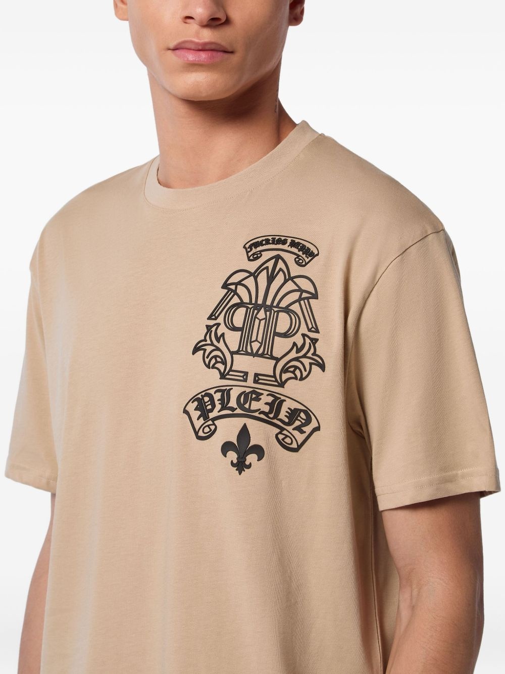 logo-appliqué T-shirt - 5