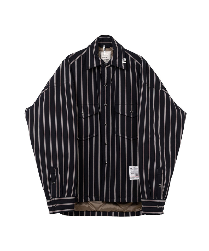 Stripe Puffer Shirt 17