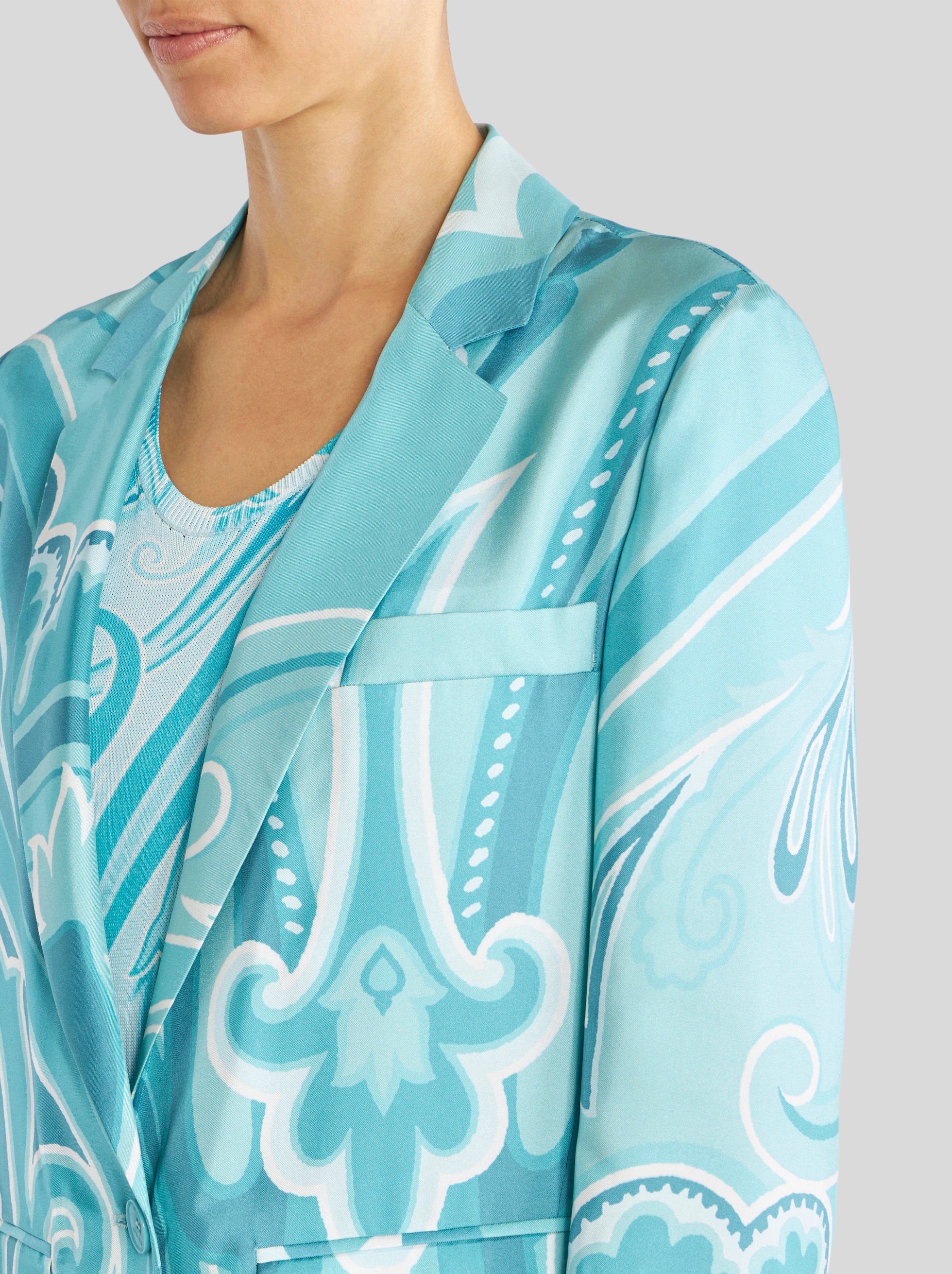 SILK JACKET WITH PAISLEY PATTERNS - 2