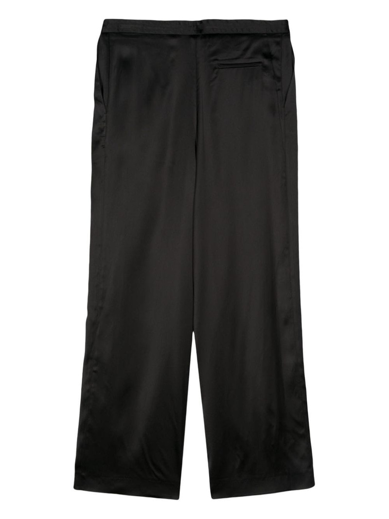 BOTTER stretch-design satin trousers outlook