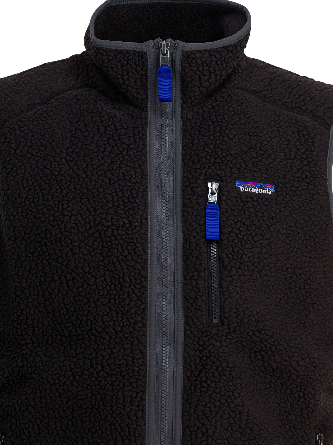 Retro Fleece Jackets Black - 3