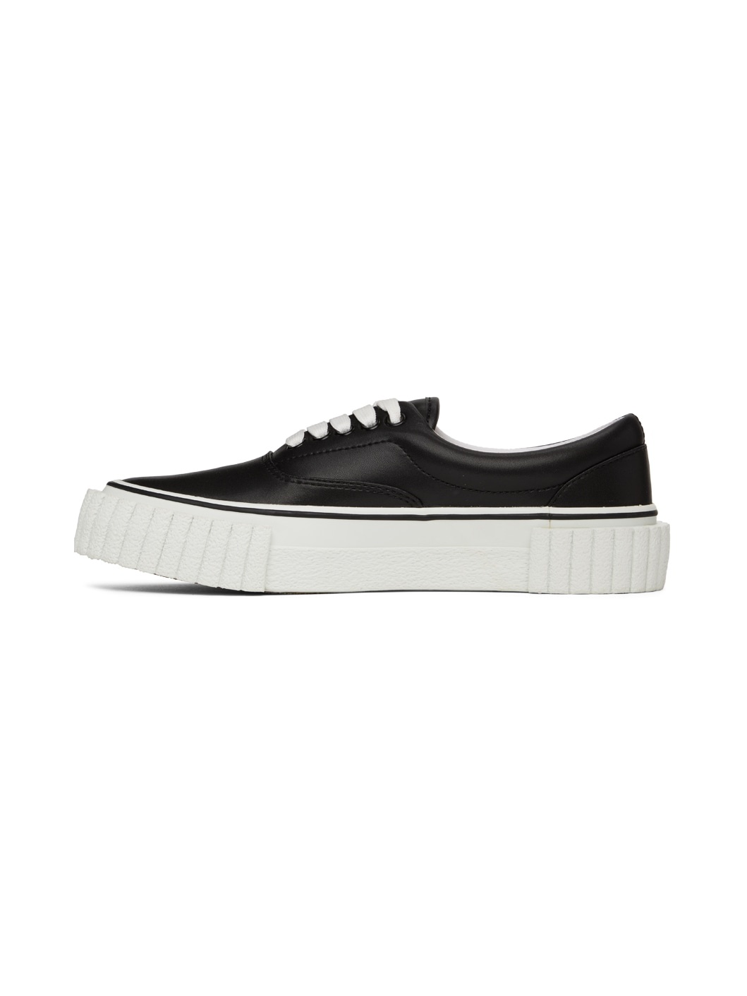 Black Rubber Sole SB Sneakers - 5