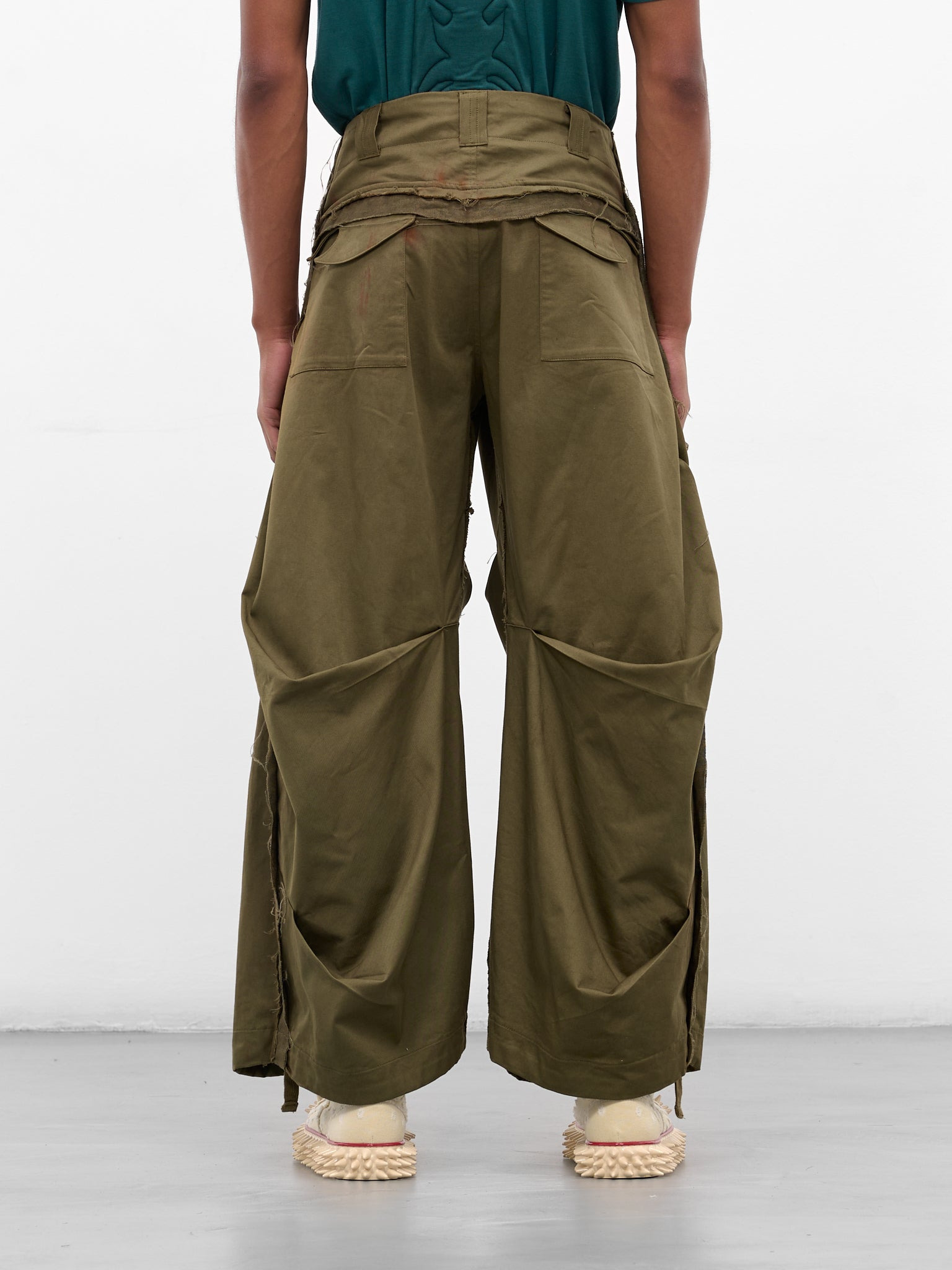 Khaki Twill Mountain Descent Pants - 3