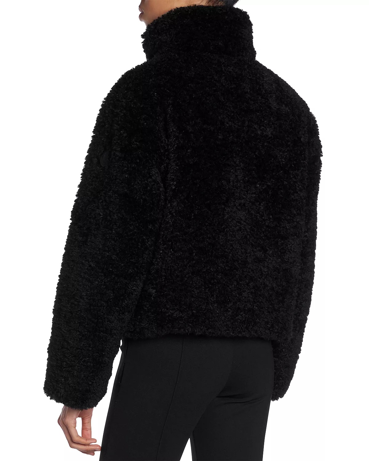 Bridoire Teddy Bomber Jacket - 3