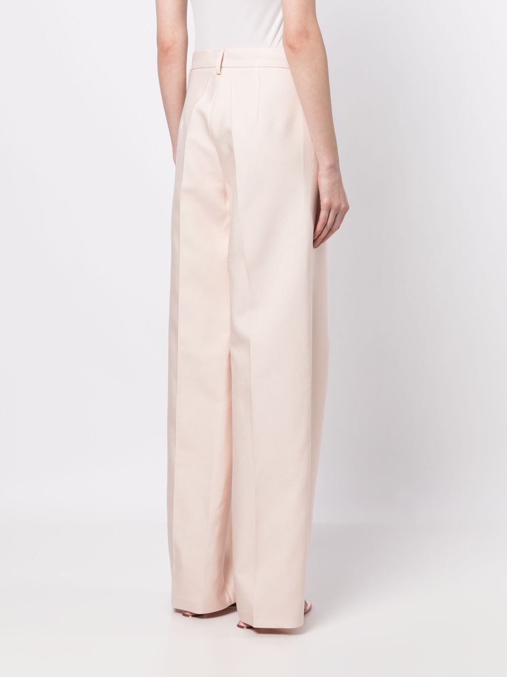wide-leg tailored trousers - 4