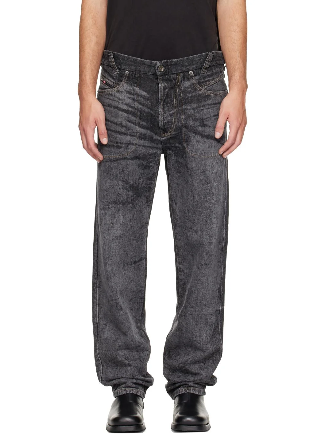 Black D-Marcus Jeans - 1