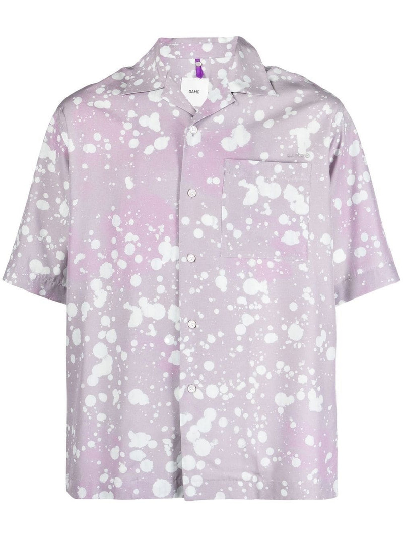Kurt splatter short-sleeve shirt 1