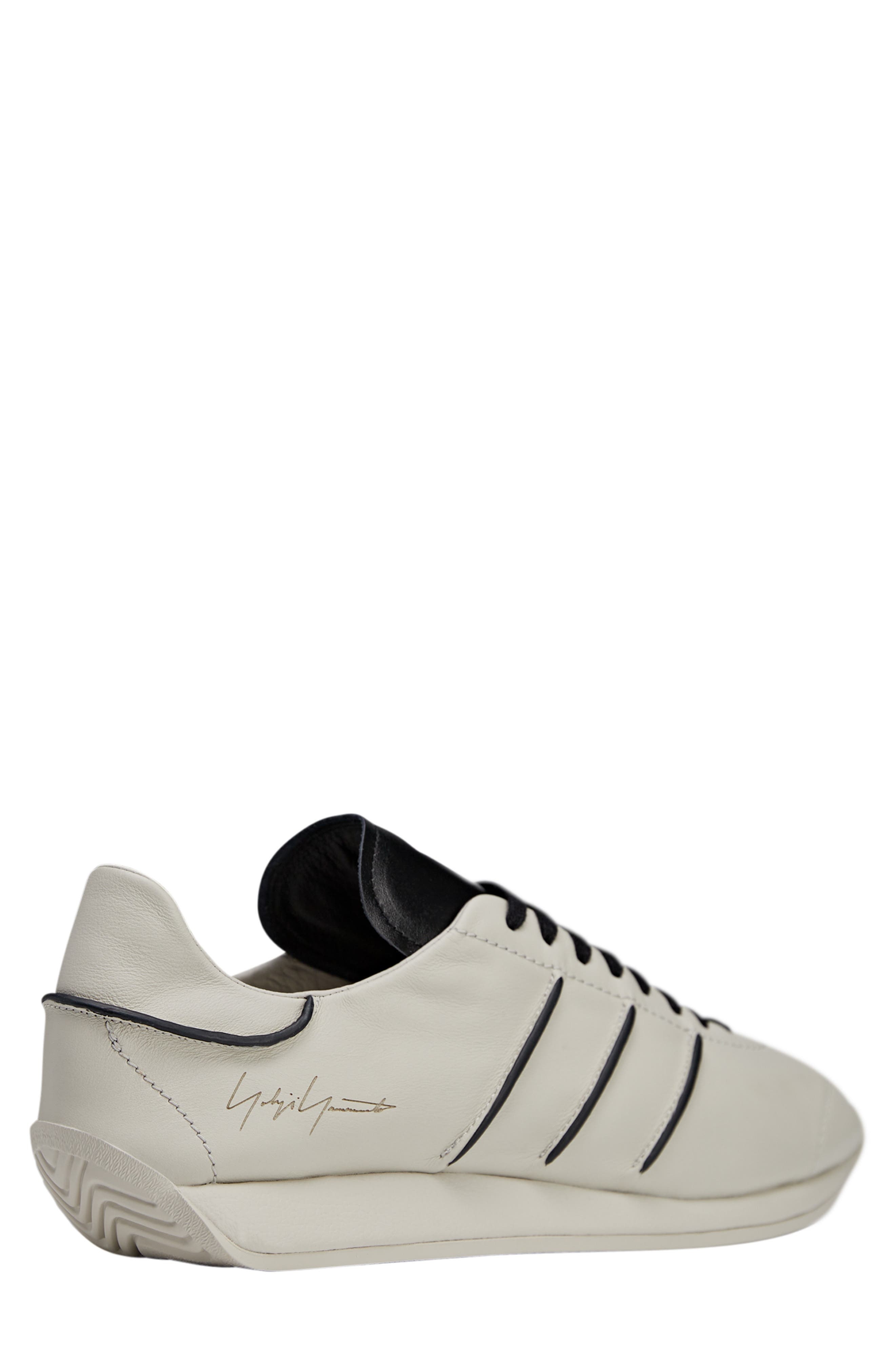 Y-3 Gender Inclusive Country Sneaker in Talc/Talc/Black at Nordstrom - 2