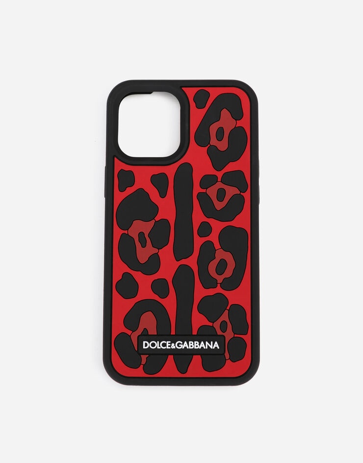 Leopard-print rubber iPhone 12 Pro Max cover - 1