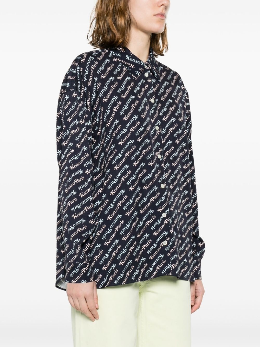 Verdy monogram-print shirt - 3