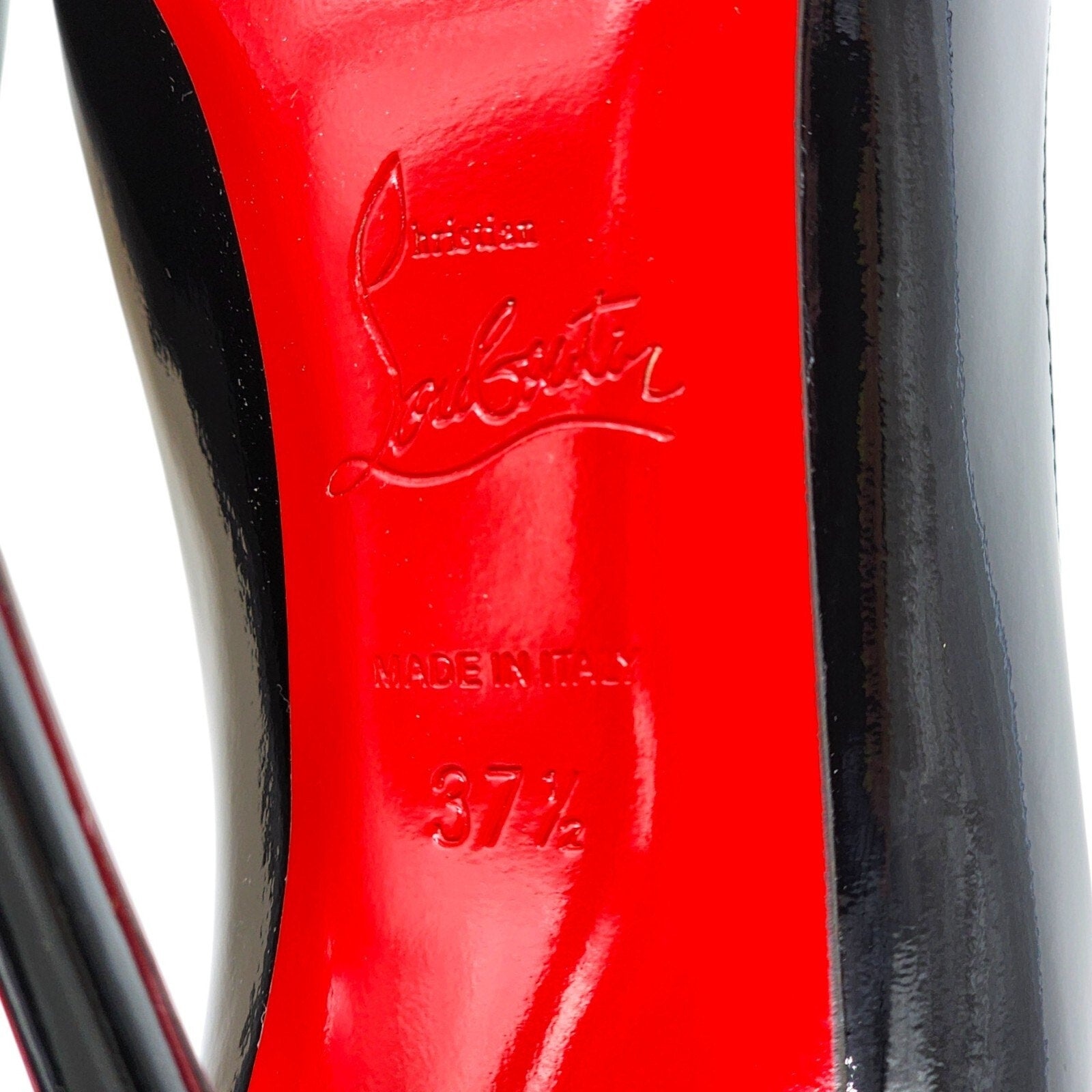 Christian Louboutin Patent Leather Kate 100mm Pumps in Black - 7