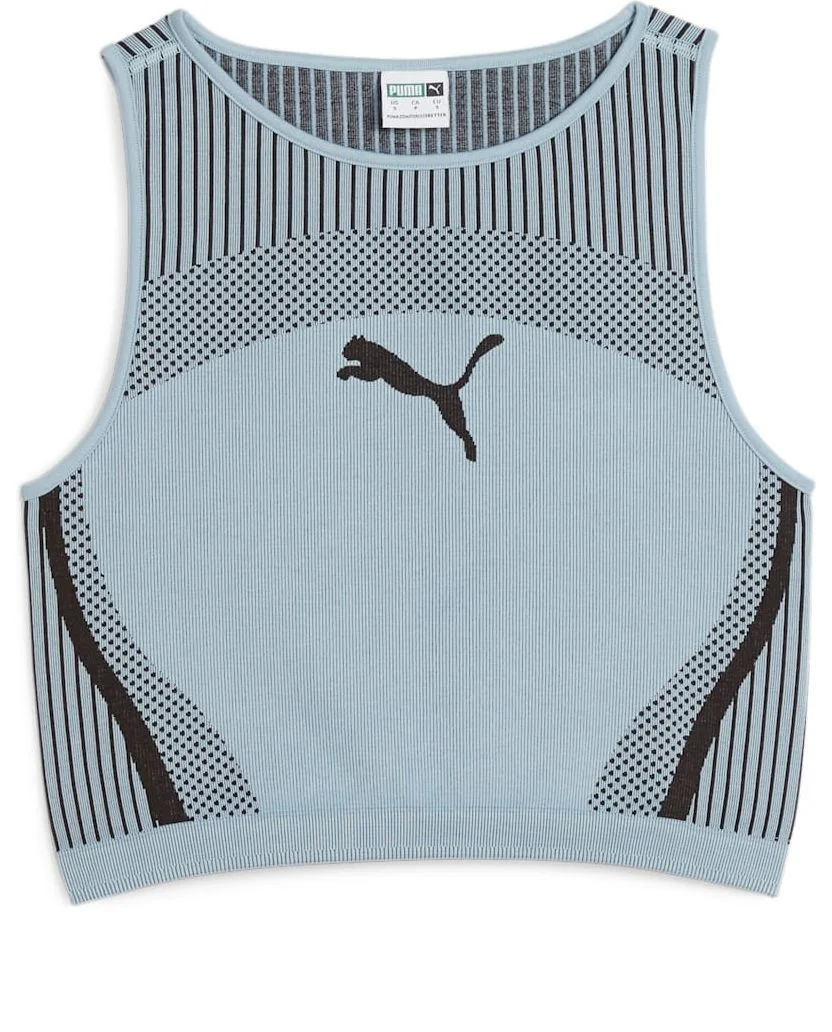 (WMNS) PUMA Dare To Crop Top 'Turquoise Surf' 624294-22 - 1