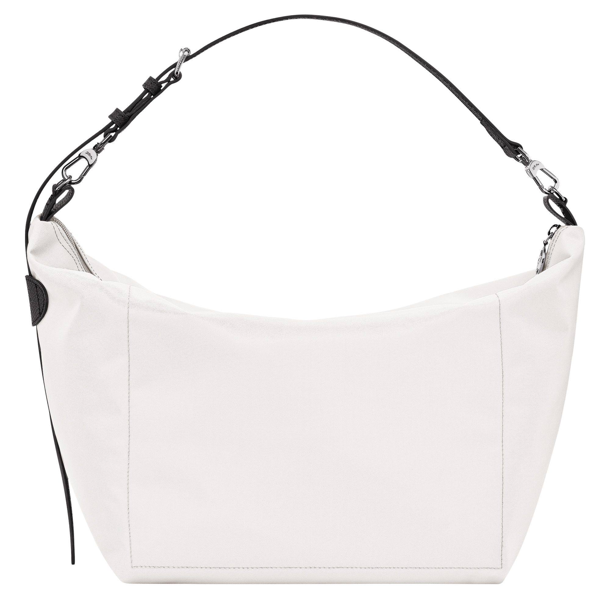 Le Slouchy M Hobo bag White - Canvas - 4