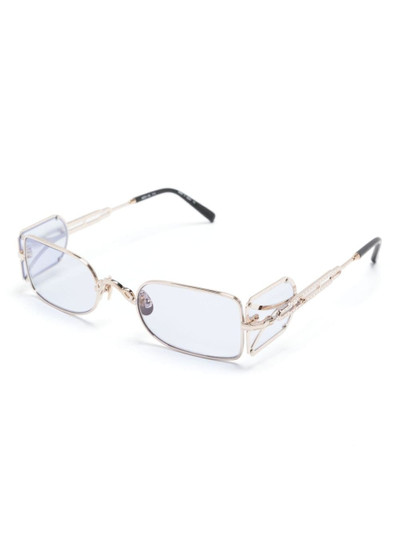 MATSUDA 10611H retangle-frame sunglasses outlook