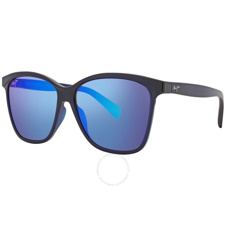 Maui Jim Liquid Sunshine Blue Hawaii Butterfly Ladies Sunglasses B601-03 58 - 2