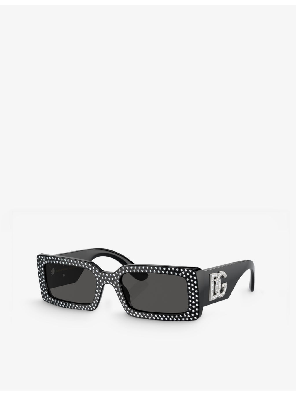 DG4447B rectangle-frame acetate sunglasses - 2