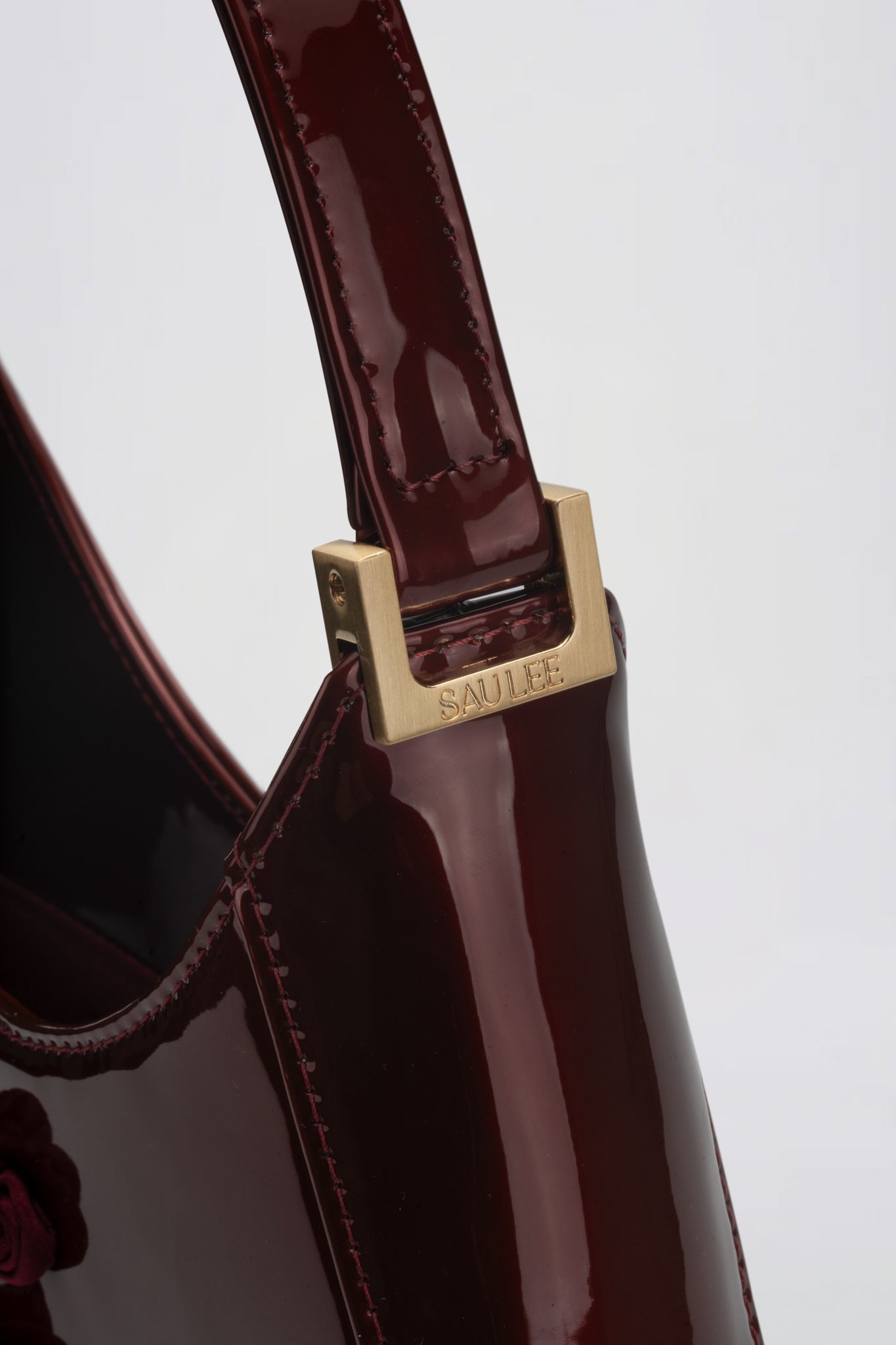 MINI SAU PATENT MINI BAG - 5