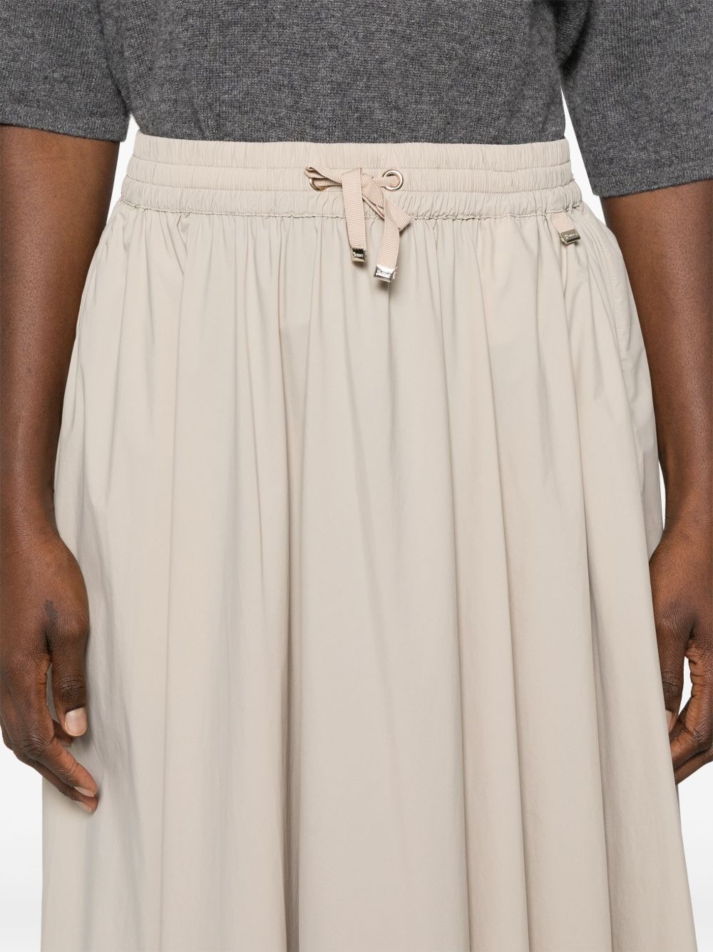 A-line midi skirt - 5