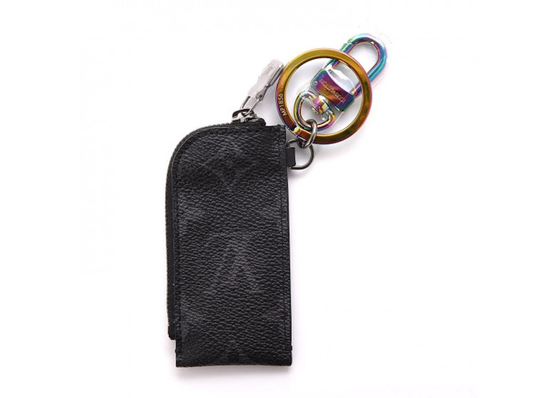 Louis Vuitton Louis Vuitton x fragment Key Pouch Flash Drive Monogram Eclipse Black/Grey outlook
