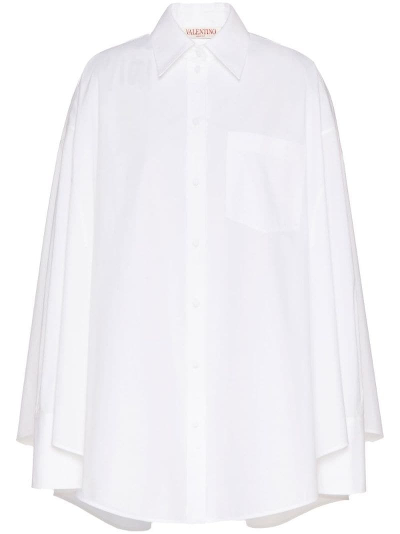 oversized cotton shirt - 1