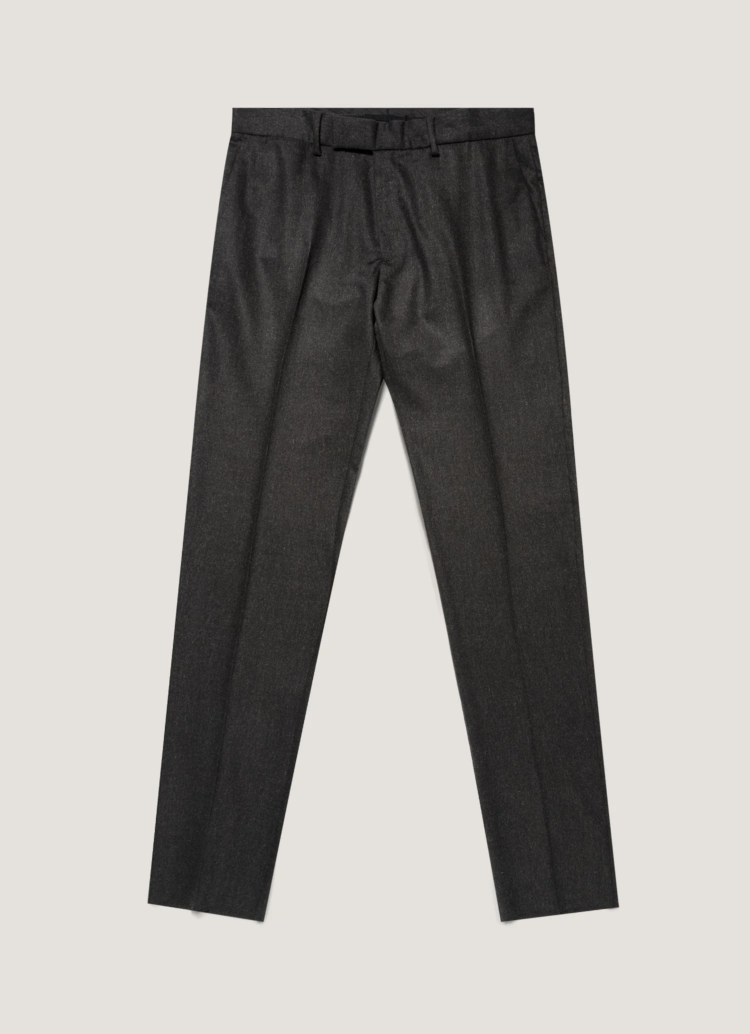 Wool Cashmere Flannel Trouser - 1